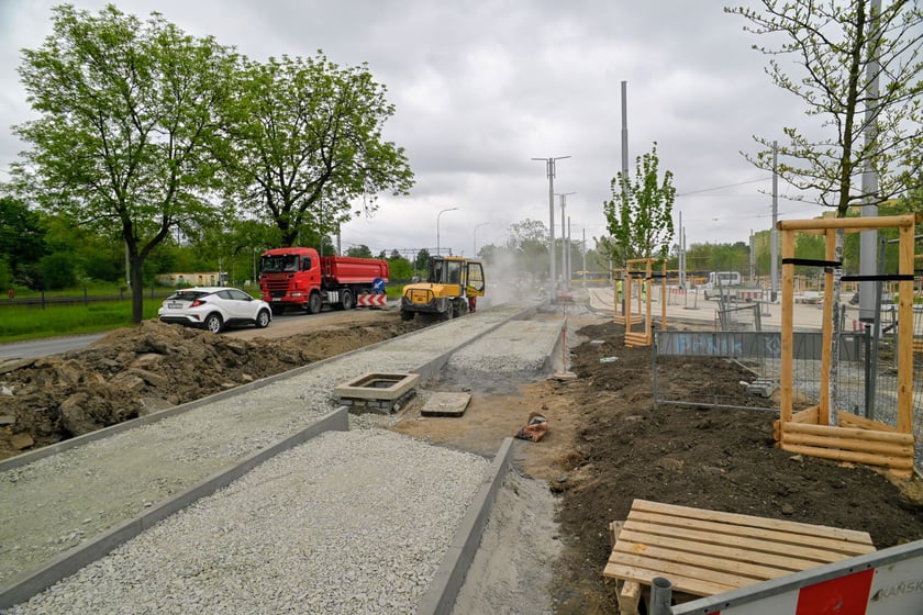 TAT kończy się pętlą "Rogowska". Niewykluczone, że będzie to najładniejsza wrocławska pętla tramwajowa.