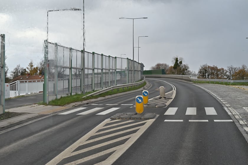 Obwodnica Leśnicy na dzień przed otwarciem.