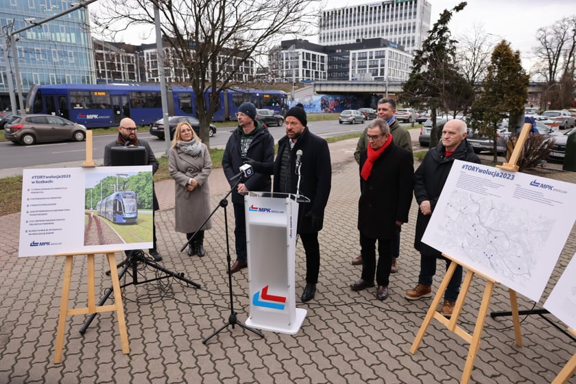 Prezydent Jacek Sutryk i MPK Wrocław podsumowują Torywolucję w 2023 roku i  zapowiadają inwestycje na rok 2024.