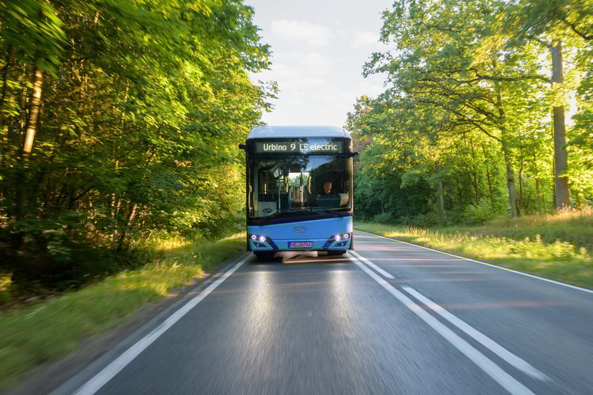 Tak prezentuje się Solaris Urbino 9 LE electric.