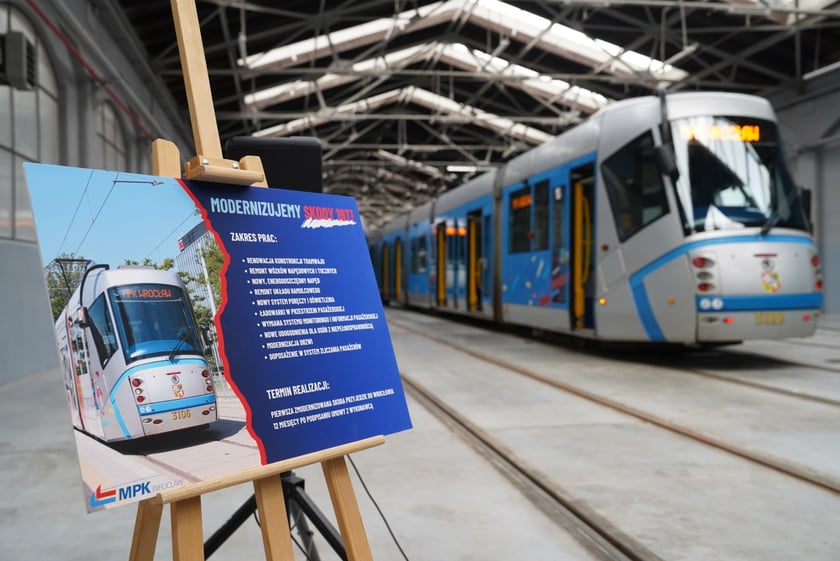 Dwukierunkowe tramwaje Skoda 19T przejdą gruntowną modernizację.