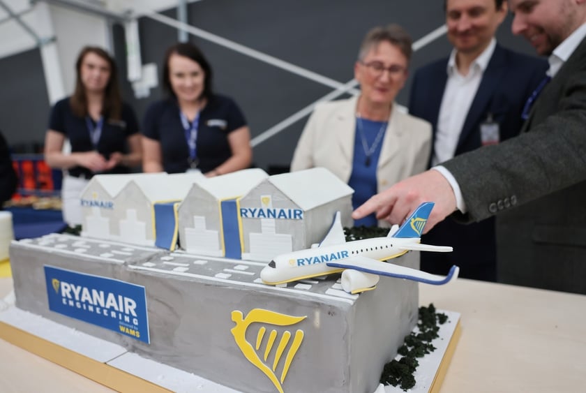 Ryanair otworzył drugi hangar do serwisowania samolotów