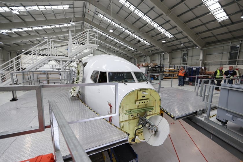 Ryanair otworzył drugi hangar do serwisowania samolotów