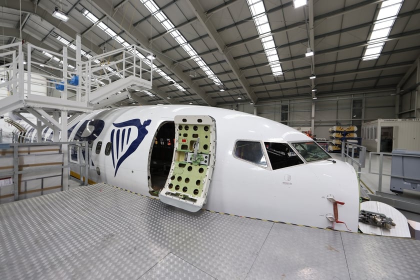 Ryanair otworzył drugi hangar do serwisowania samolotów