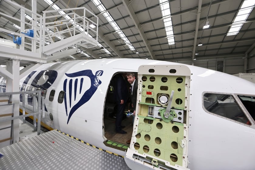 Ryanair otworzył drugi hangar do serwisowania samolotów