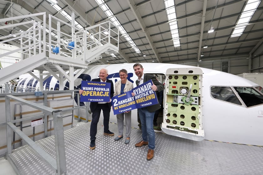 Ryanair otworzył drugi hangar do serwisowania samolotów