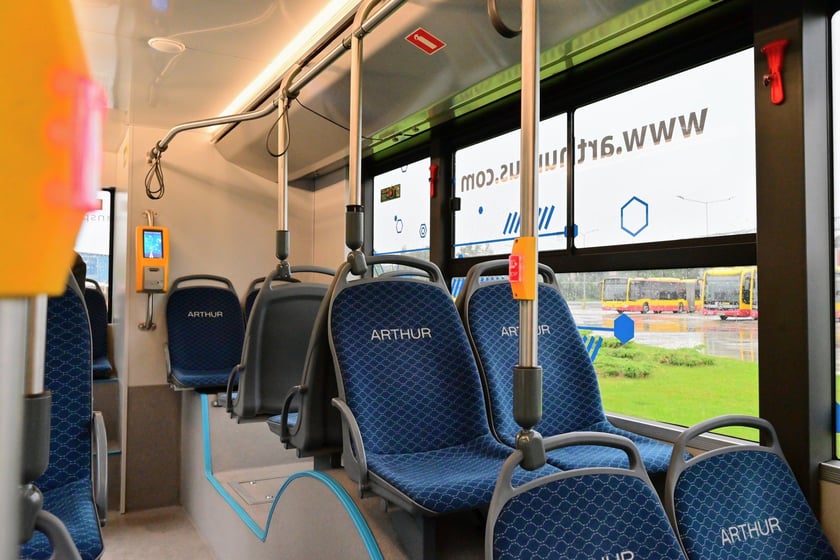 Autobus wodorowy marki Arthur na testach w MPK Wrocław