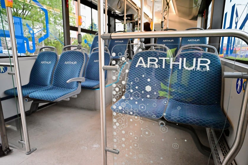 Autobus wodorowy marki Arthur na testach w MPK Wrocław