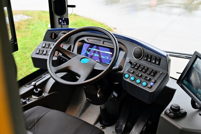 Autobus wodorowy marki Arthur na testach w MPK Wrocław