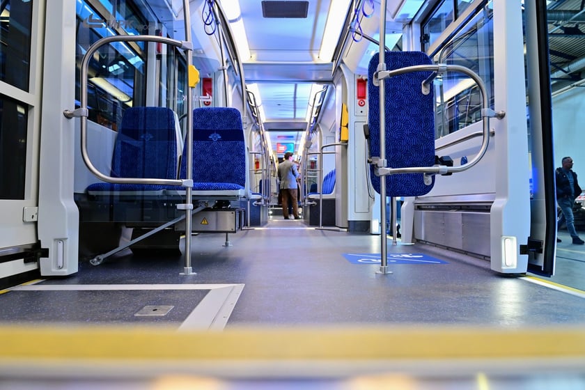 Wnętrze zmodernizowanej Skody 19T