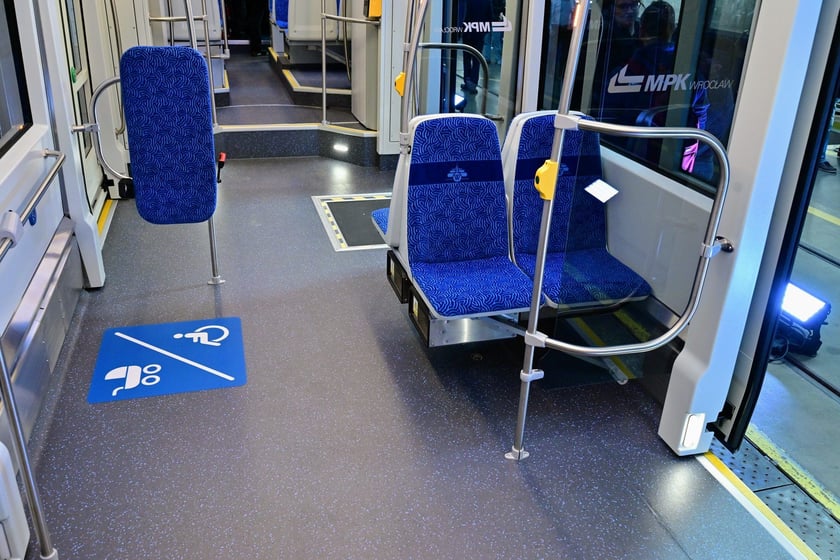 Wnętrze zmodernizowanej Skody 19T