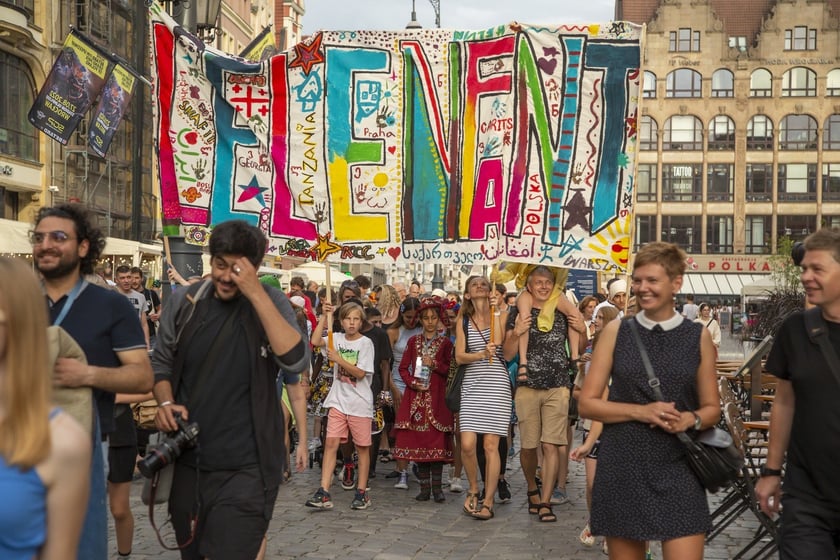 Lelefant Wrocław Rynek parada 2022