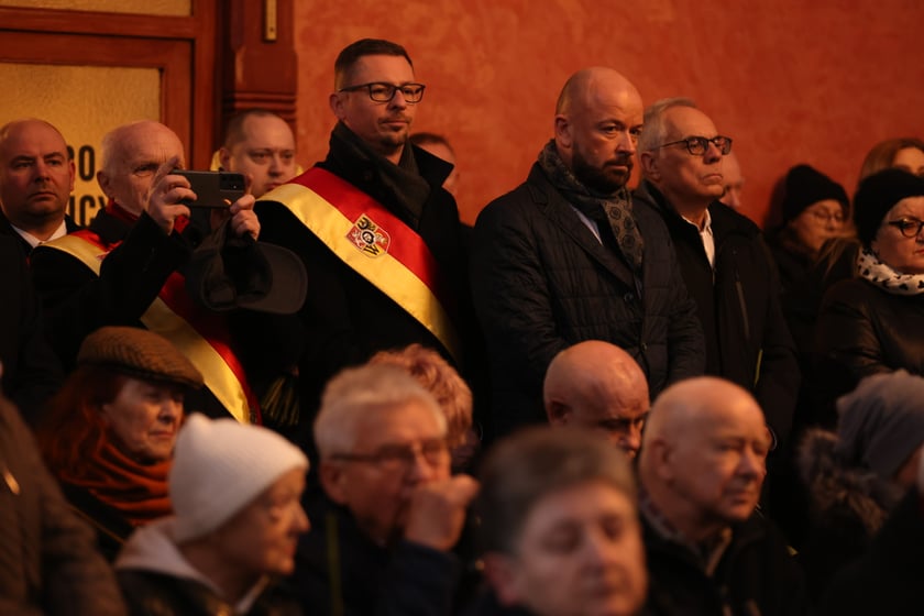 Pogrzeb Bogusława Litwińca, 3 stycznia 2023 r., Cmentarz Grabiszyński