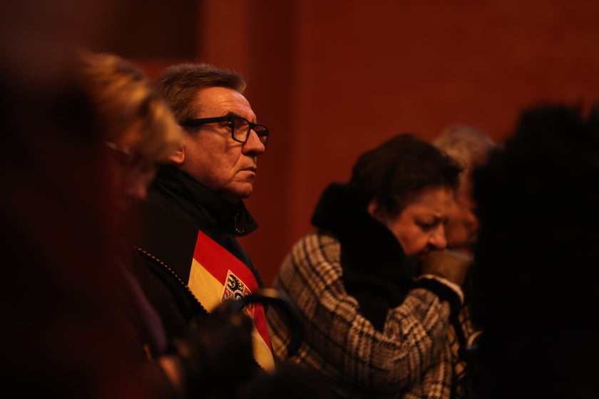 Pogrzeb Bogusława Litwińca, 3 stycznia 2023 r., Cmentarz Grabiszyński