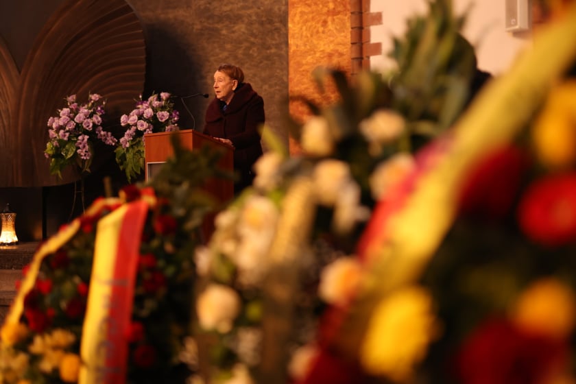 Pogrzeb Bogusława Litwińca, 3 stycznia 2023 r., Cmentarz Grabiszyński