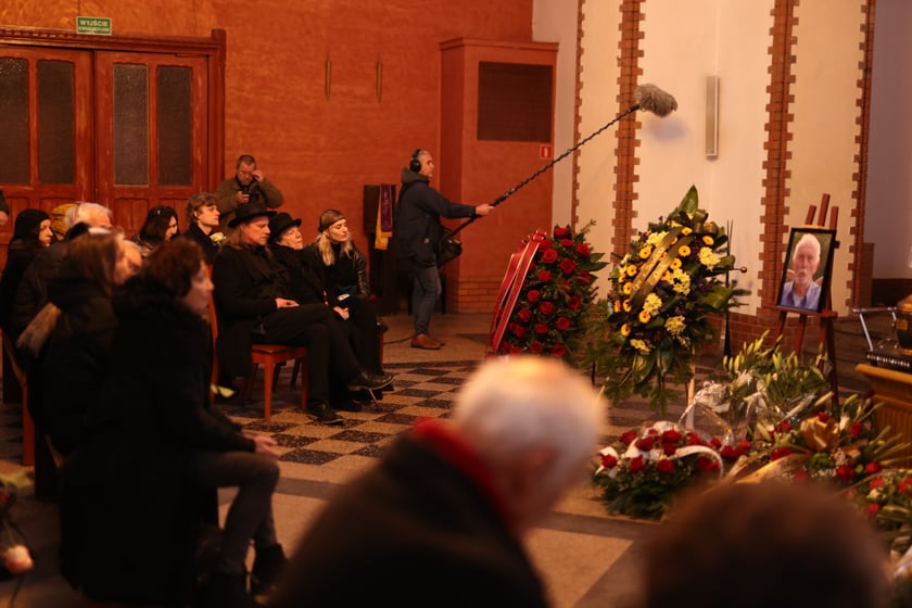 Pogrzeb Bogusława Litwińca, 3 stycznia 2023 r., Cmentarz Grabiszyński