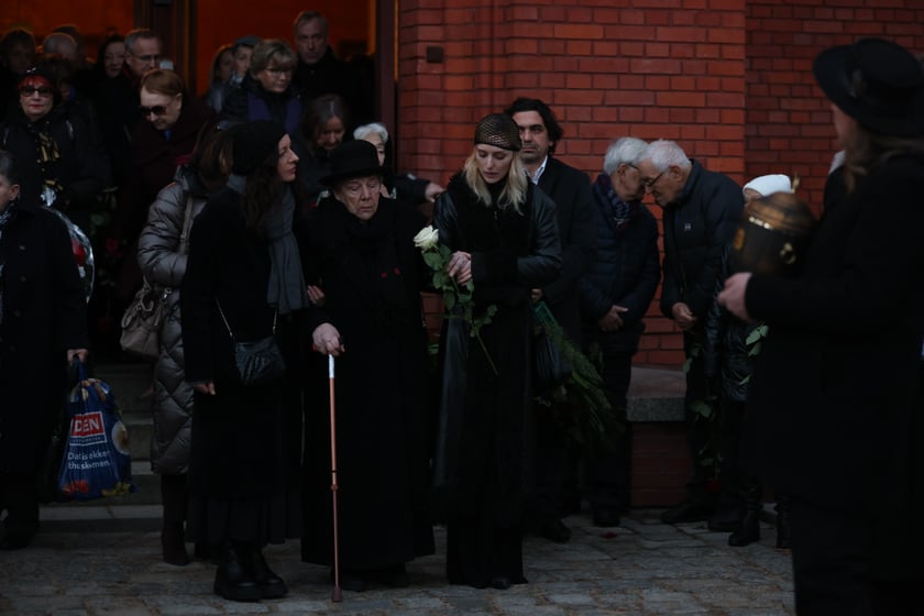 Pogrzeb Bogusława Litwińca, 3 stycznia 2023 r., Cmentarz Grabiszyński