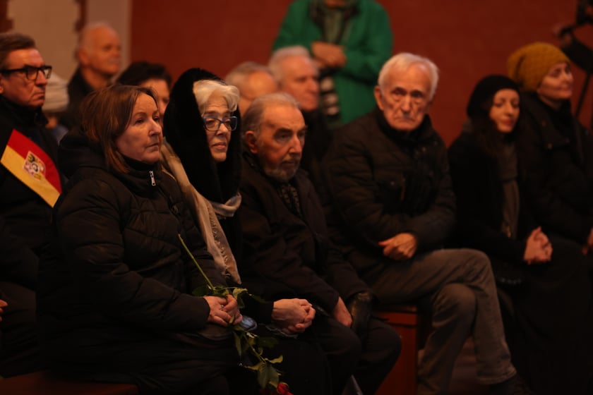 Pogrzeb Bogusława Litwińca, 3 stycznia 2023 r., Cmentarz Grabiszyński