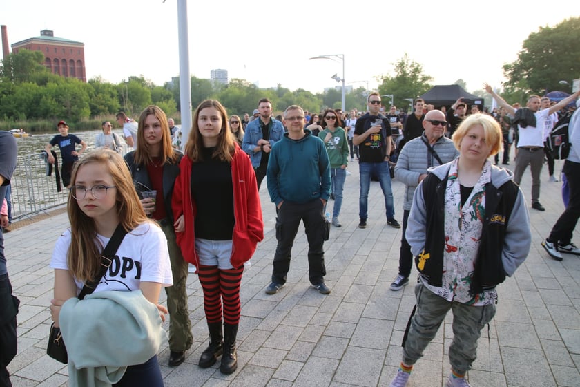 Koncert dla Odry przy bulwarze Politechniki
