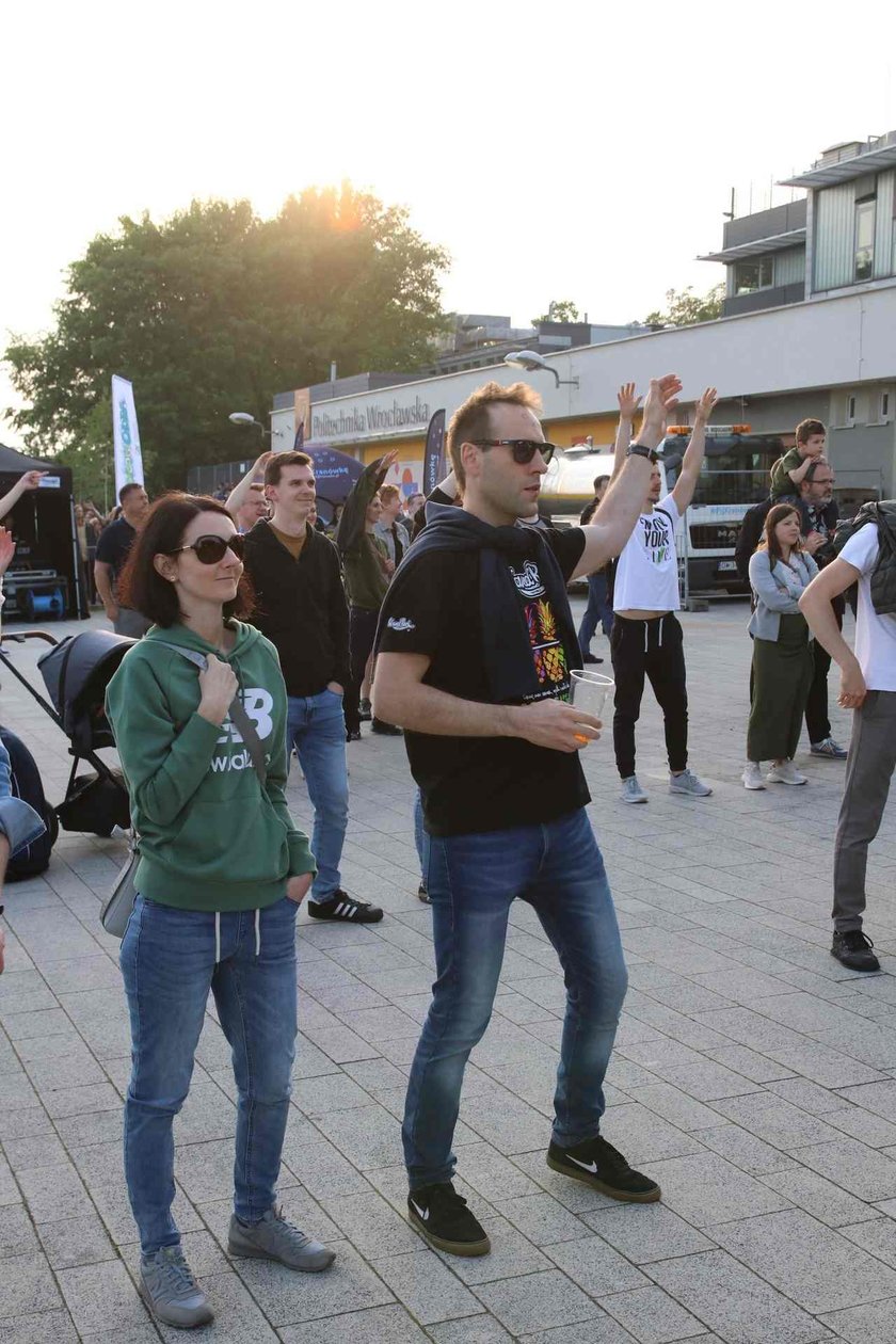 Koncert dla Odry przy bulwarze Politechniki