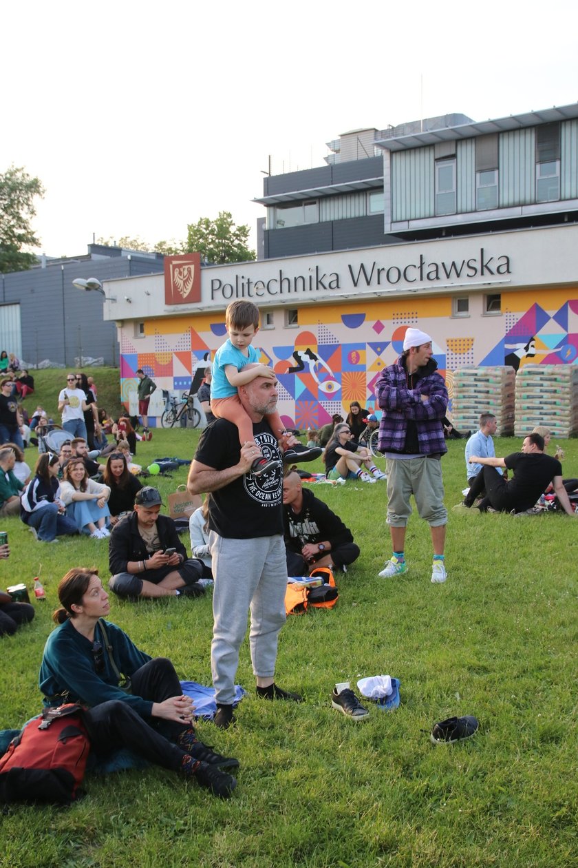 Koncert dla Odry przy bulwarze Politechniki