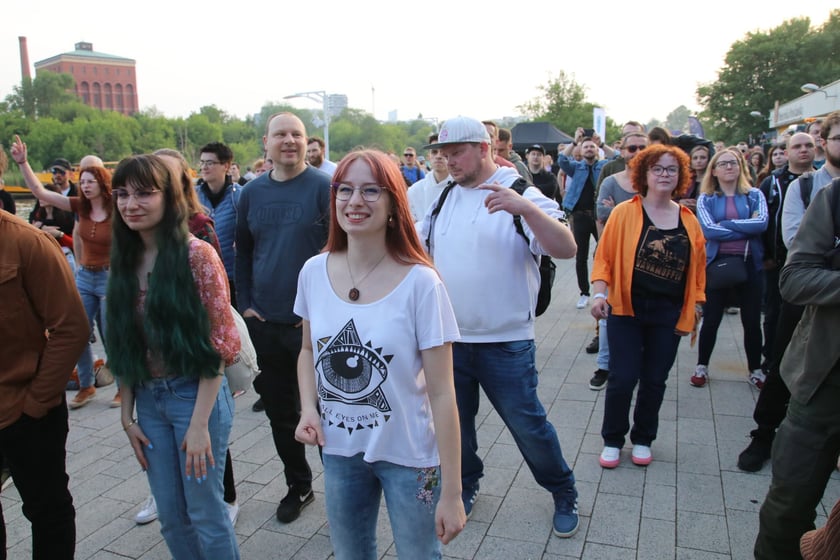 Koncert dla Odry przy bulwarze Politechniki