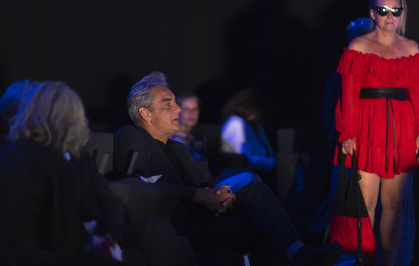 Gala kończąca festiwale: Reżyserii Filmowej i Aktorstwa Filmowego odbyła się we Wrocławiu w czwartek wieczorem, 1 czerwca. Na zdjęciu Robert Gonera