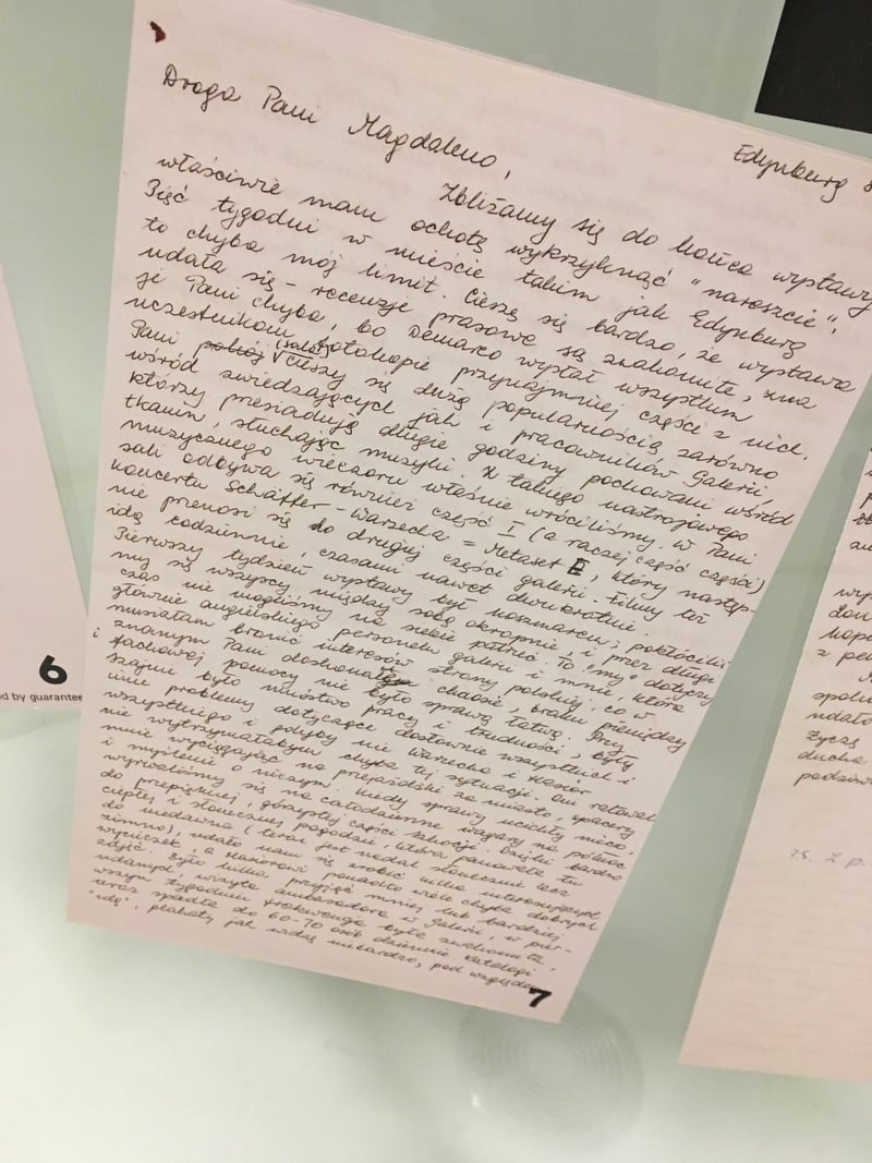 Prace Magdaleny Abakanowicz na wystawie &bdquo;Abakanowicz. Totalna&rdquo; w Pawilonie Czterech Kopuł, kt&oacute;rą odwiedziło 27 tysięcy os&oacute;b!