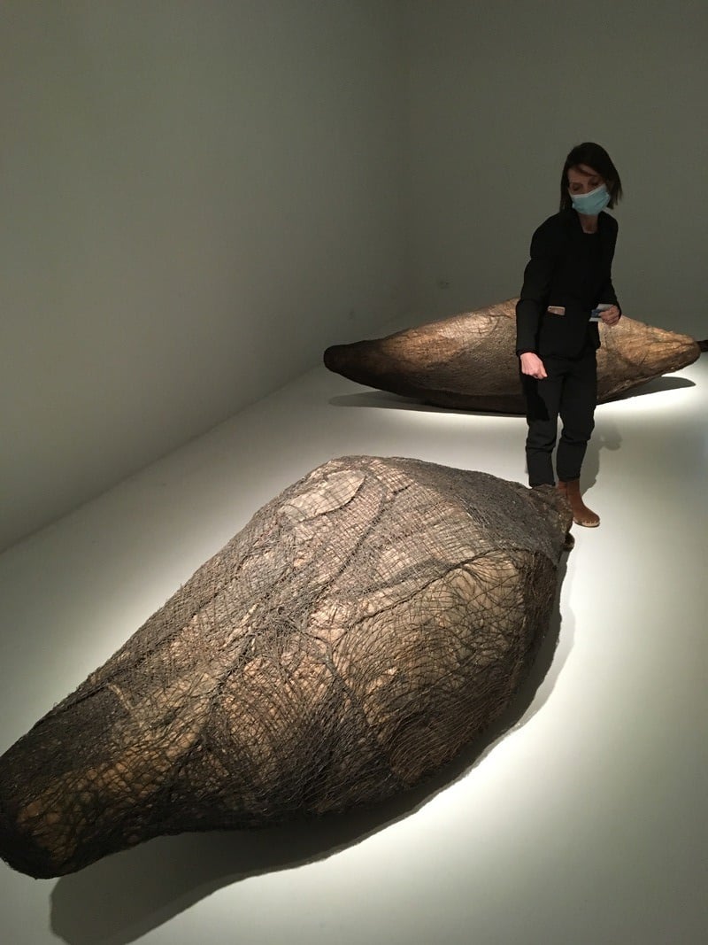 Prace Magdaleny Abakanowicz na wystawie &bdquo;Abakanowicz. Totalna&rdquo; w Pawilonie Czterech Kopuł, kt&oacute;rą odwiedziło 27 tysięcy os&oacute;b!