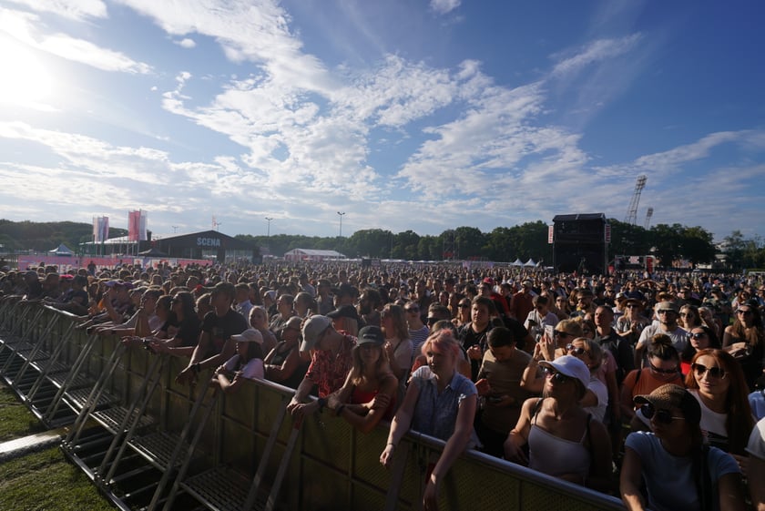Męskie Granie 2023 we Wrocławiu, dzień drugi, Pola Marsowe 12.08.2023