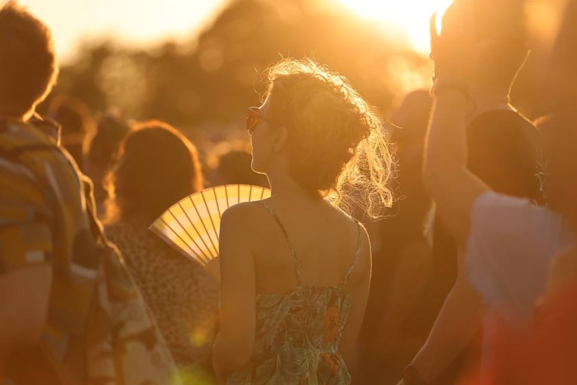 Gorąca zabawa na Santander Letnie Brzmienia 2023. Tłumy na Partynicach.