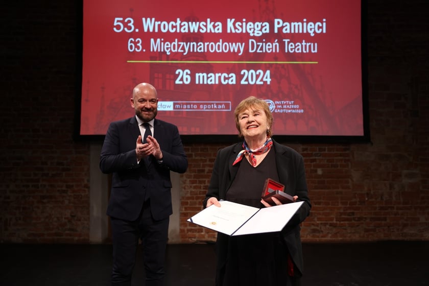 53. Wrocławska Księga Pamięci z okazji 63. Międzynarodowego Dnia Teatru