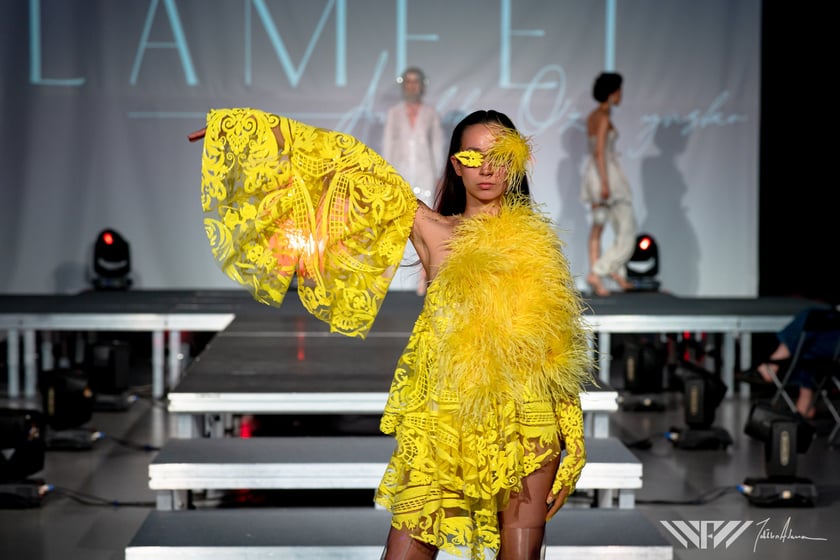FashiON! Wrocław Fashion Week 2023 - pokaz i sesja Angeliki Ożdżyńskiej