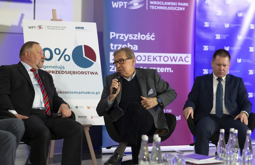 Uczestnicy konferencji ?Wrocław jest przedsiębiorczy?, 30 marca 2022 r.