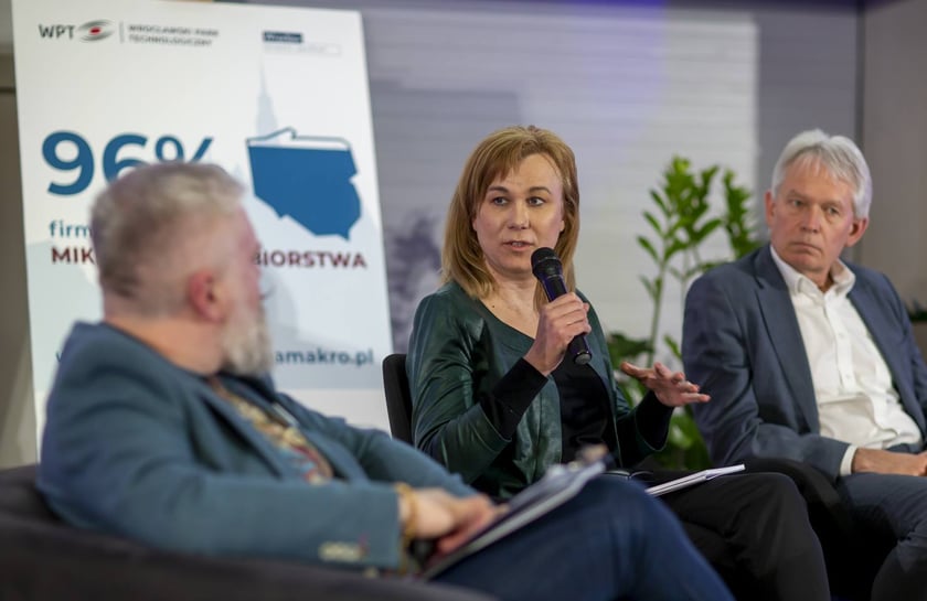 Uczestnicy konferencji ?Wrocław jest przedsiębiorczy?, 30 marca 2022 r.