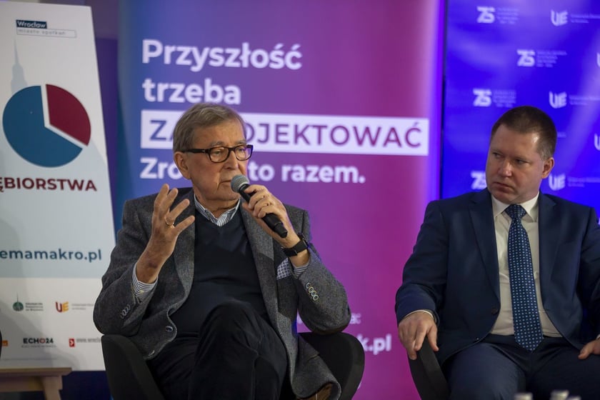 Uczestnicy konferencji ?Wrocław jest przedsiębiorczy?, 30 marca 2022 r.