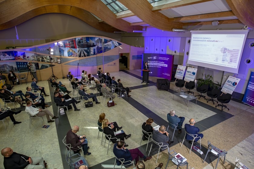 Uczestnicy konferencji ?Wrocław jest przedsiębiorczy?, 30 marca 2022 r.