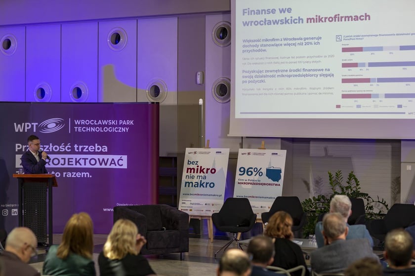 Uczestnicy konferencji ?Wrocław jest przedsiębiorczy?, 30 marca 2022 r.