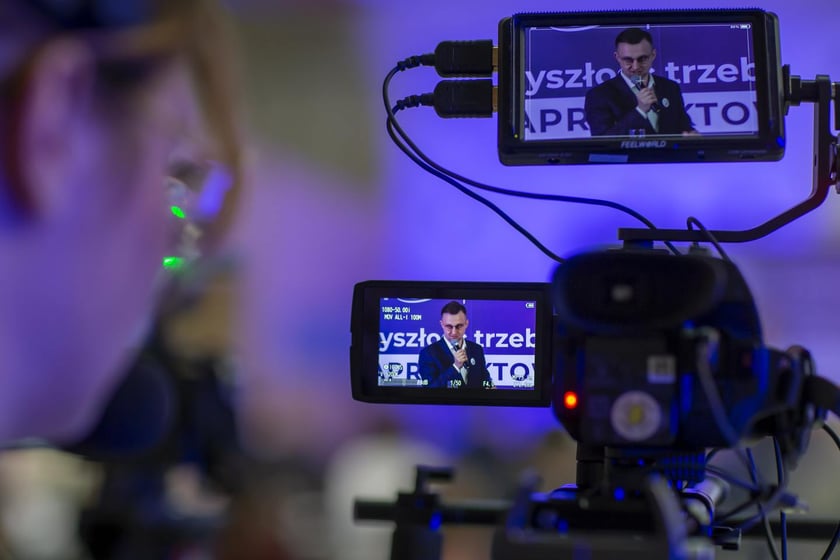 Uczestnicy konferencji ?Wrocław jest przedsiębiorczy?, 30 marca 2022 r.