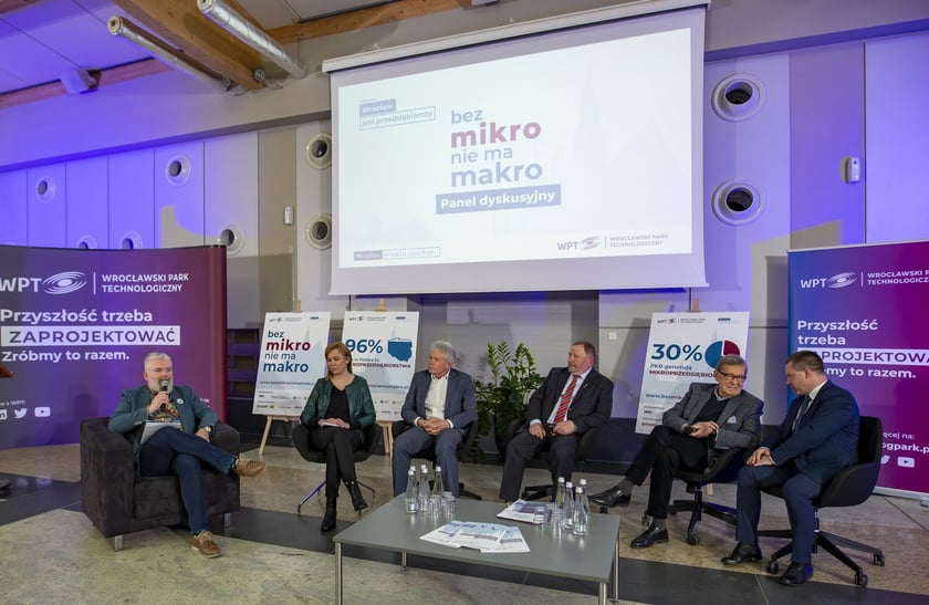 Uczestnicy konferencji ?Wrocław jest przedsiębiorczy?, 30 marca 2022 r.