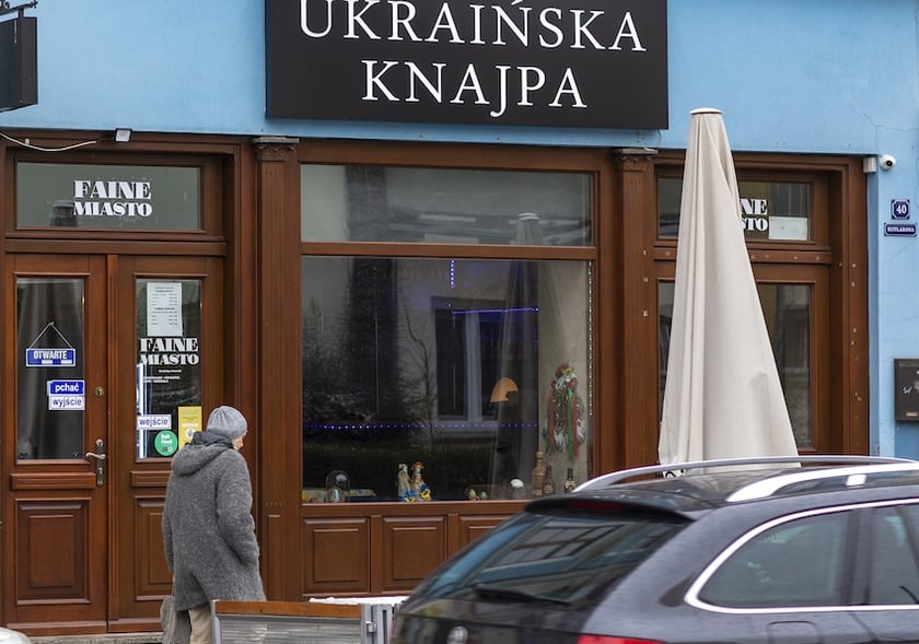 Ukraińskie restauracje są ostatnio często odwiedzane.
