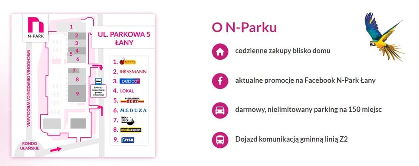 Galeria handlowa N-Park Łany k. Wrocławia