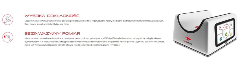 GlucoActive: dobra wiadomość dla diabetyków. Urządzenie w formie zegarka zmierzy poziom cukru