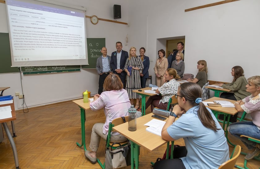 Eric Hammes był pod wrażeniem działań CKU na rzecz uchodźców.