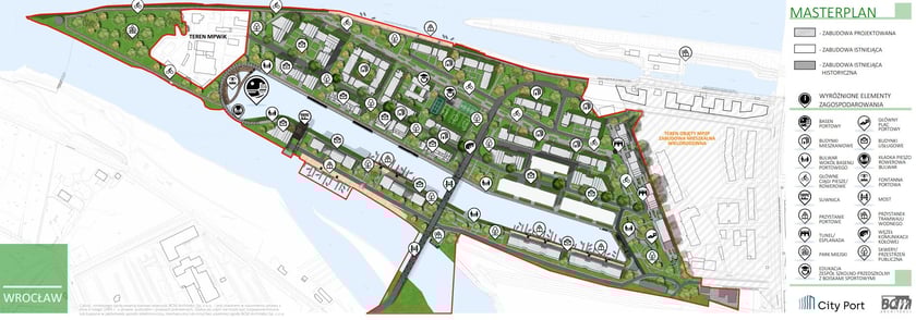 City Port powstanie we Wrocławiu: potężna inwestycja i wielkie osiedle mieszkaniowe