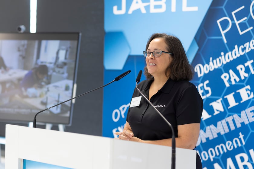 Uroczyste otwarcie centrum projektowego JABIL we Wrocławiu.