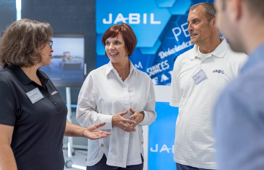 Uroczyste otwarcie centrum projektowego JABIL we Wrocławiu.