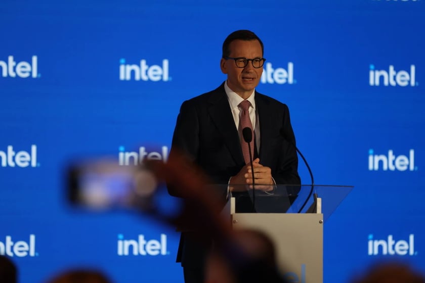 Intel, największy producent mikroprocesorów na świecie, zainwestuje rekordowe pieniądze w fabrykę pod Wrocławiem, 16 czerwca konferencja prasowa