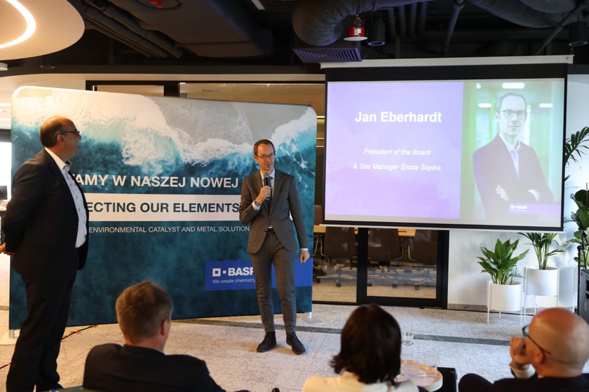 BASF Environmental Catalyst and Metal Solutions otwarcie biura, 18.10.2023 r.