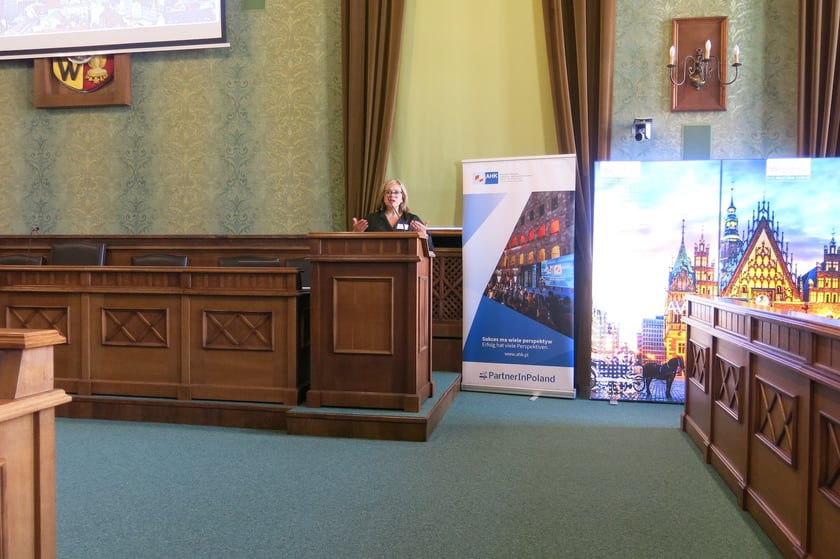 Uczestnicy konferencji „Wrocław dla Przedsiębiorców – Rynek Pracy 2025”.